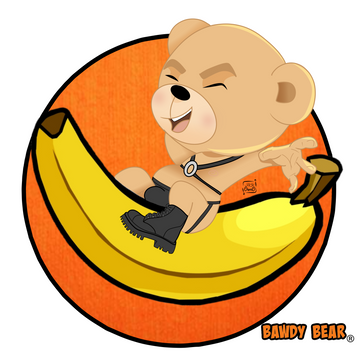 The Bawdy Bear "Rid'em" / Premium Fleece Joggers